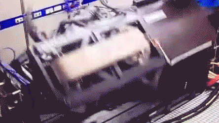 Watch This Crazy Engine Rig That Bugatti Uses To Simulate Nürburgring Runs