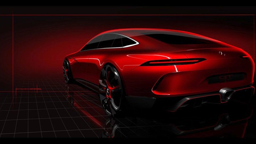 New Mercedes-AMG GT Concept Is a Four-Door Beauty