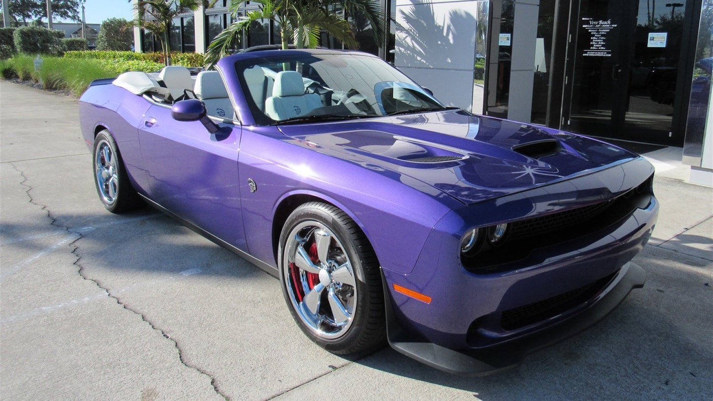 We Talked to the Dealer Selling a Dodge Challenger Hellcat Convertible for $90,000