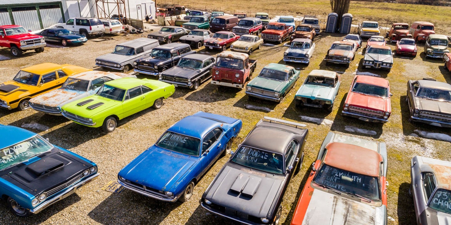 For Sale in Canada: Five Acres, 340 Vintage Cars