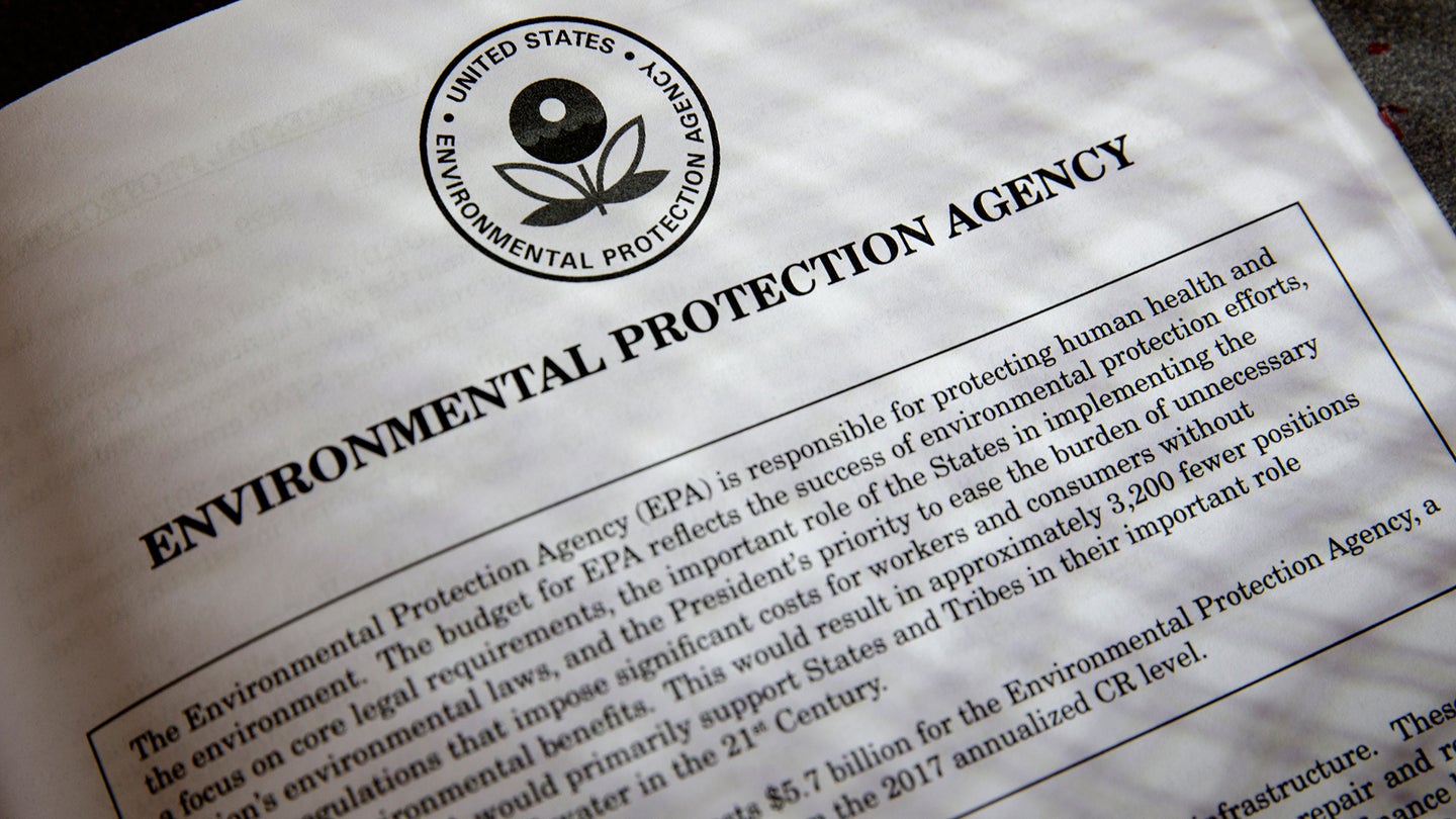 Trump Budget Outline Shows Deep Cuts to EPA