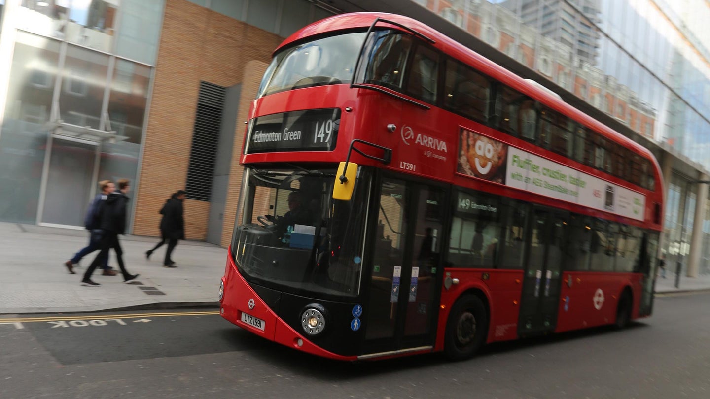 British Police Peep From Double-Decker Bus to Stop Texting and Driving