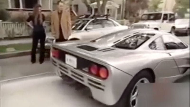 Watch Elon Musk Take Delivery of his New McLaren F1—in 1999