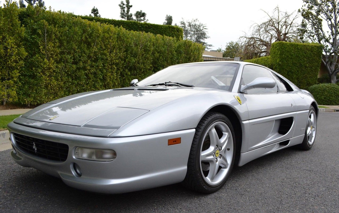 This Ferrari F355 Berlinetta Converted To a Gated Manual Could Be Yours