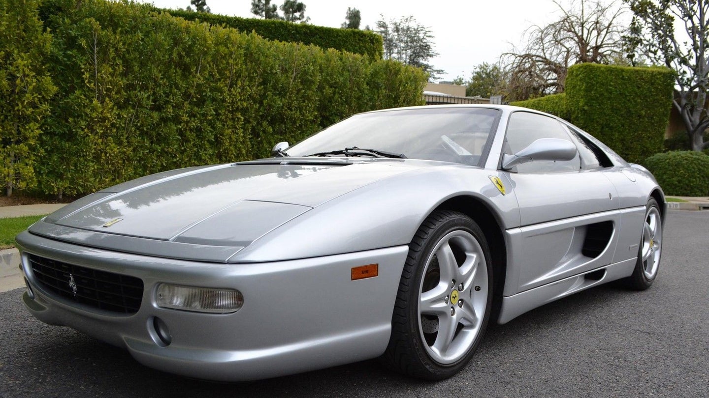 This Ferrari F355 Berlinetta Converted To a Gated Manual Could Be Yours