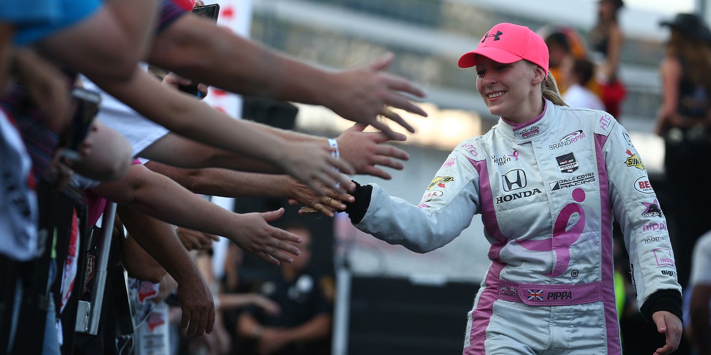 IndyCar Driver Pippa Mann Is Not Having Your Women-Only Racing Series