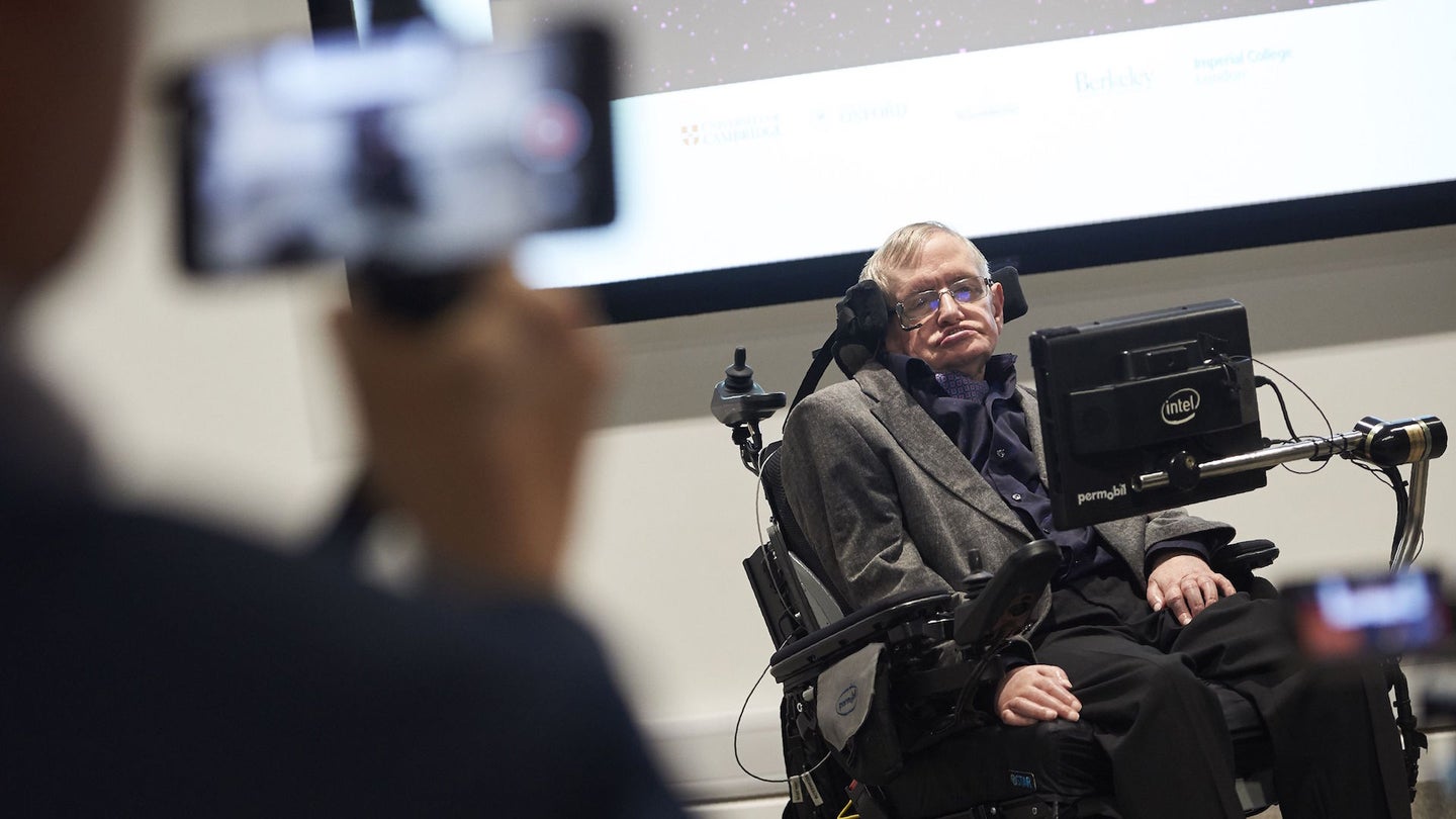 Stephen Hawking Will Ride Into Space, Thanks to Richard Branson