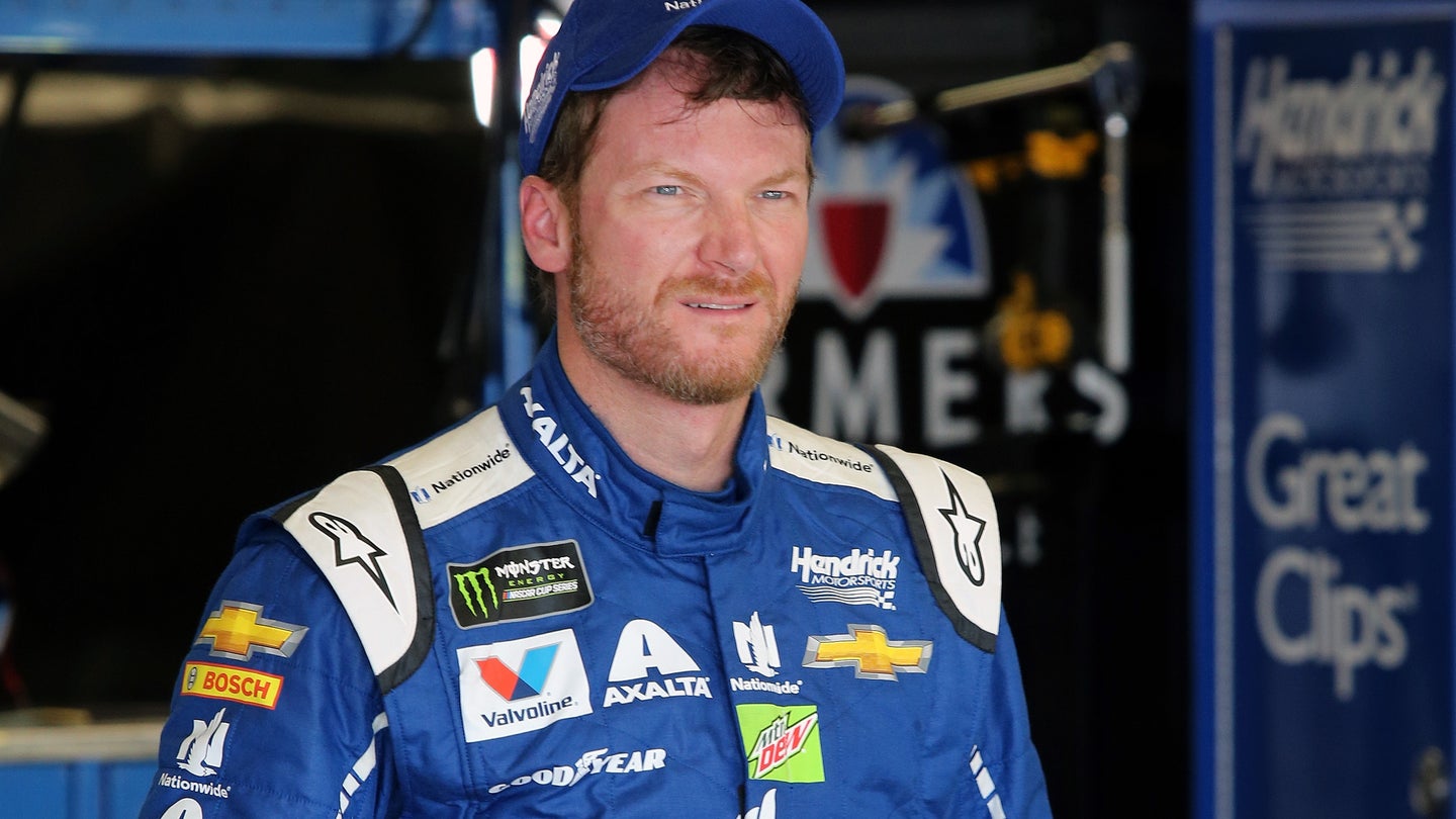 Dale Earnhardt Jr. Takes Up Bicycling, Gets Flipped Off