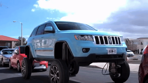 This Jeep Grand Cherokee Rises Over Traffic to Promote Verizon’s New Connected Car Tech