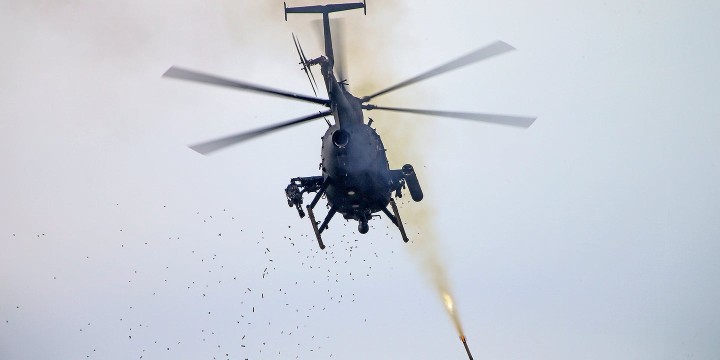 The Army&#8217;s Elite Special Ops Aviators Sure Burn Through A Lot Of Rockets
