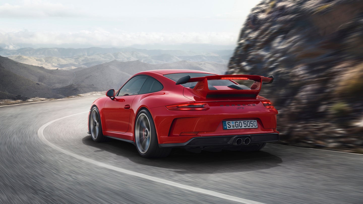 Porsche&#8217;s New 911 GT3 Is a 9,000-RPM Lesson In Ferocity