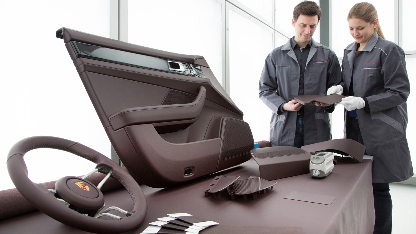 Porsche&#8217;s Intense Interior Color Matching Process Is All About The Details