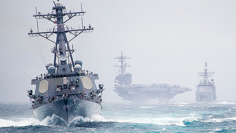 Here’s the Location of Every American Carrier and Amphibious Assault Ship Right Now