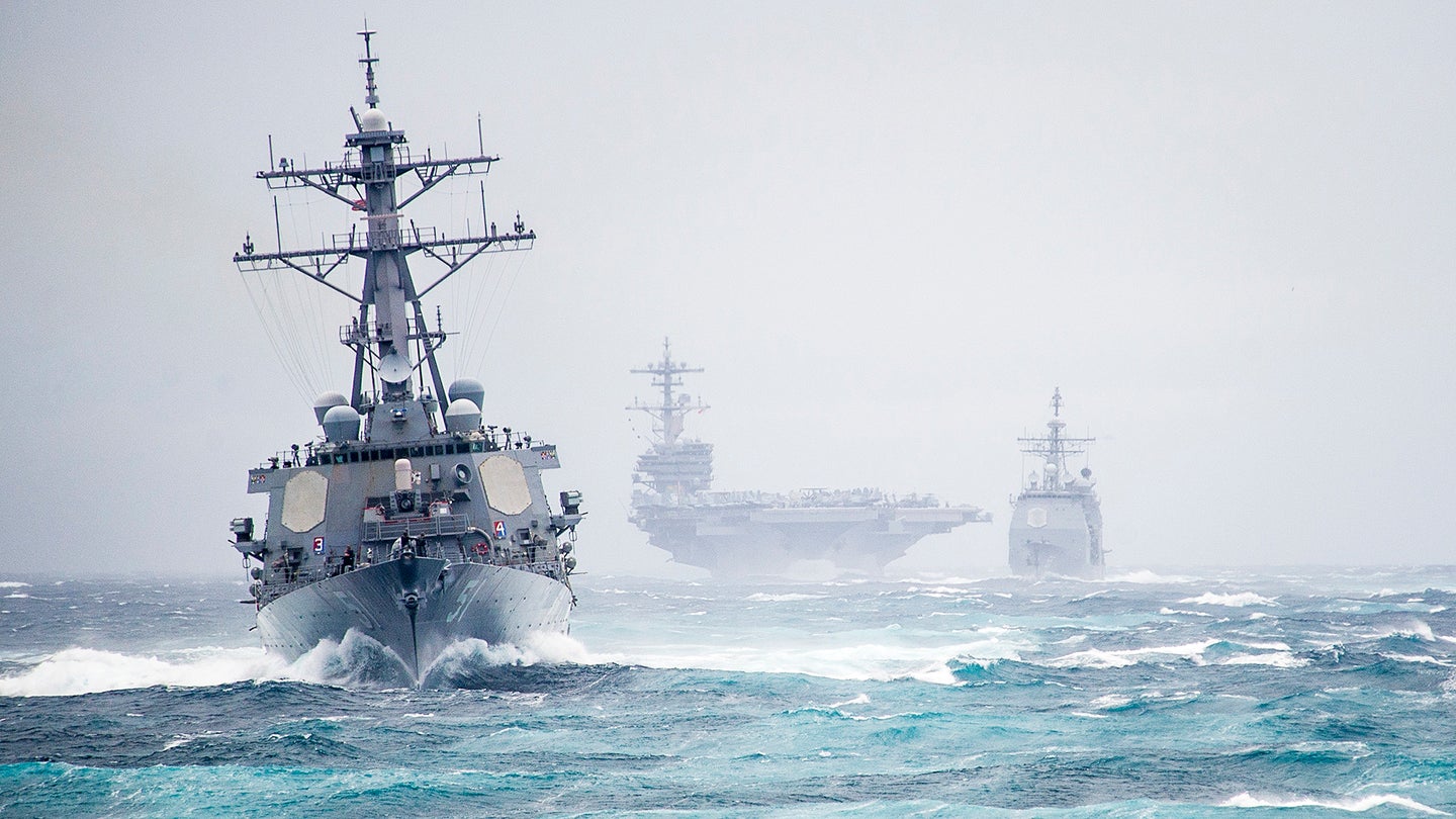 Here&#8217;s the Location of Every American Carrier and Amphibious Assault Ship Right Now