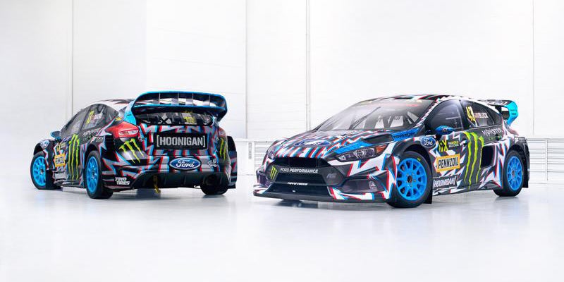 The 2017 Ford Focus RS RX’s Hoonigan Livery Is Unmissable