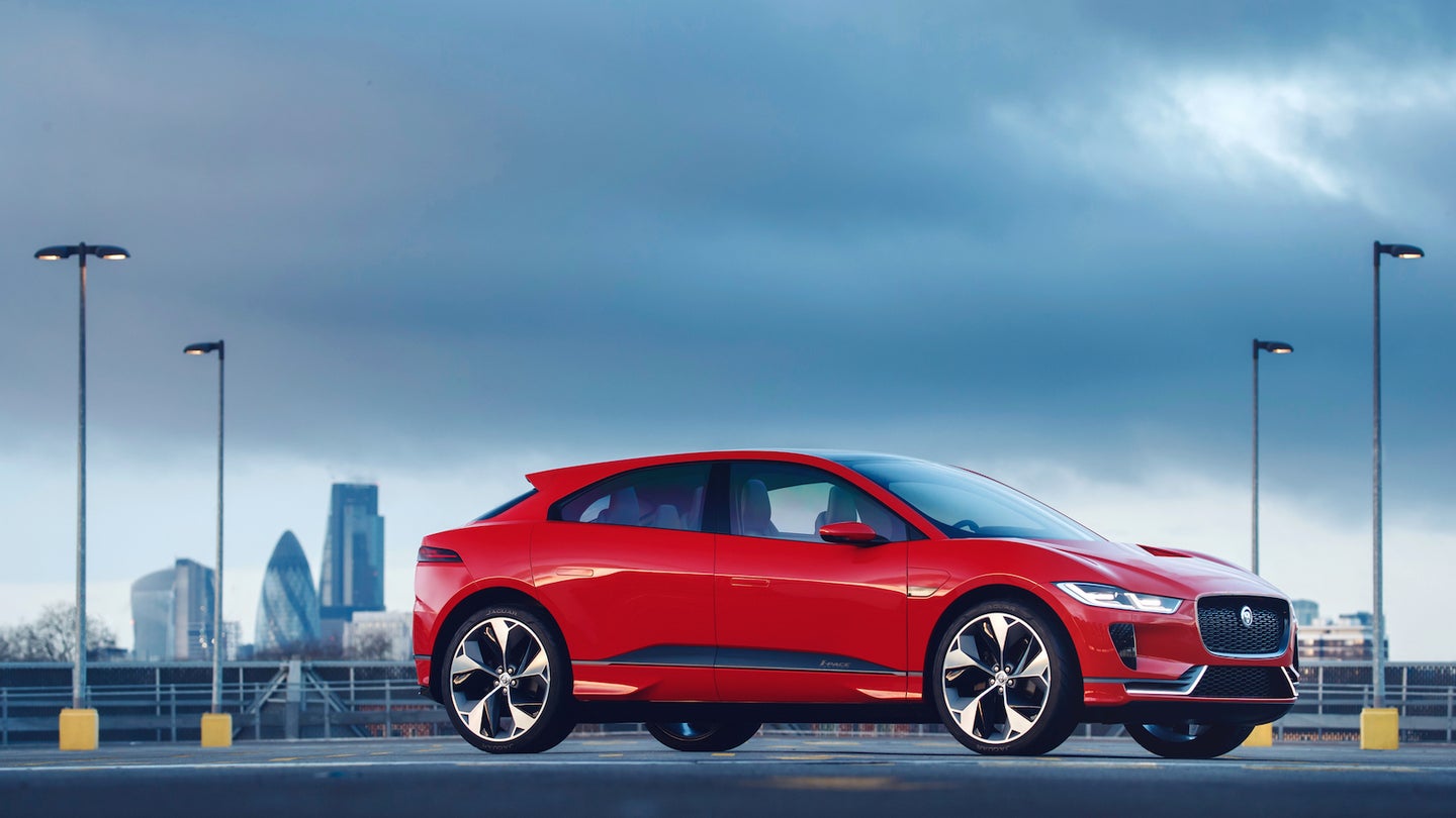 Jaguar I-Pace Concept to Debut at Geneva Motor Show in Photon Red