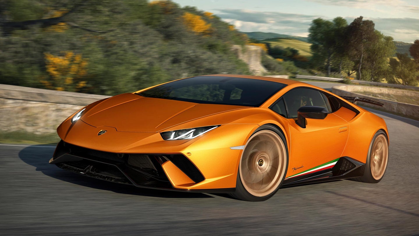 The Lamborghini Huracan Performante Is a 640 HP Track Monster