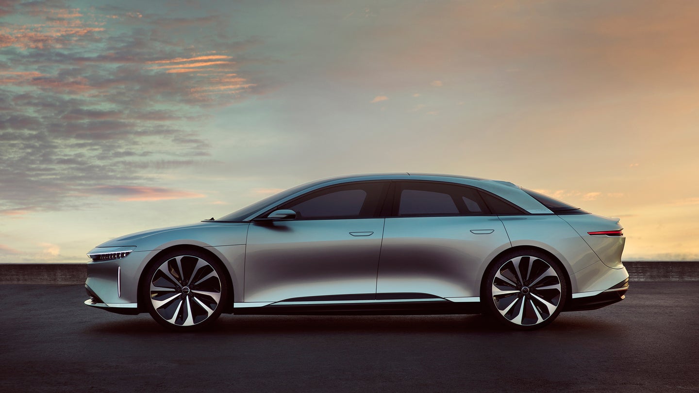 Lucid Air to Start At $60,000, Offer a Claimed 240-Mile Range