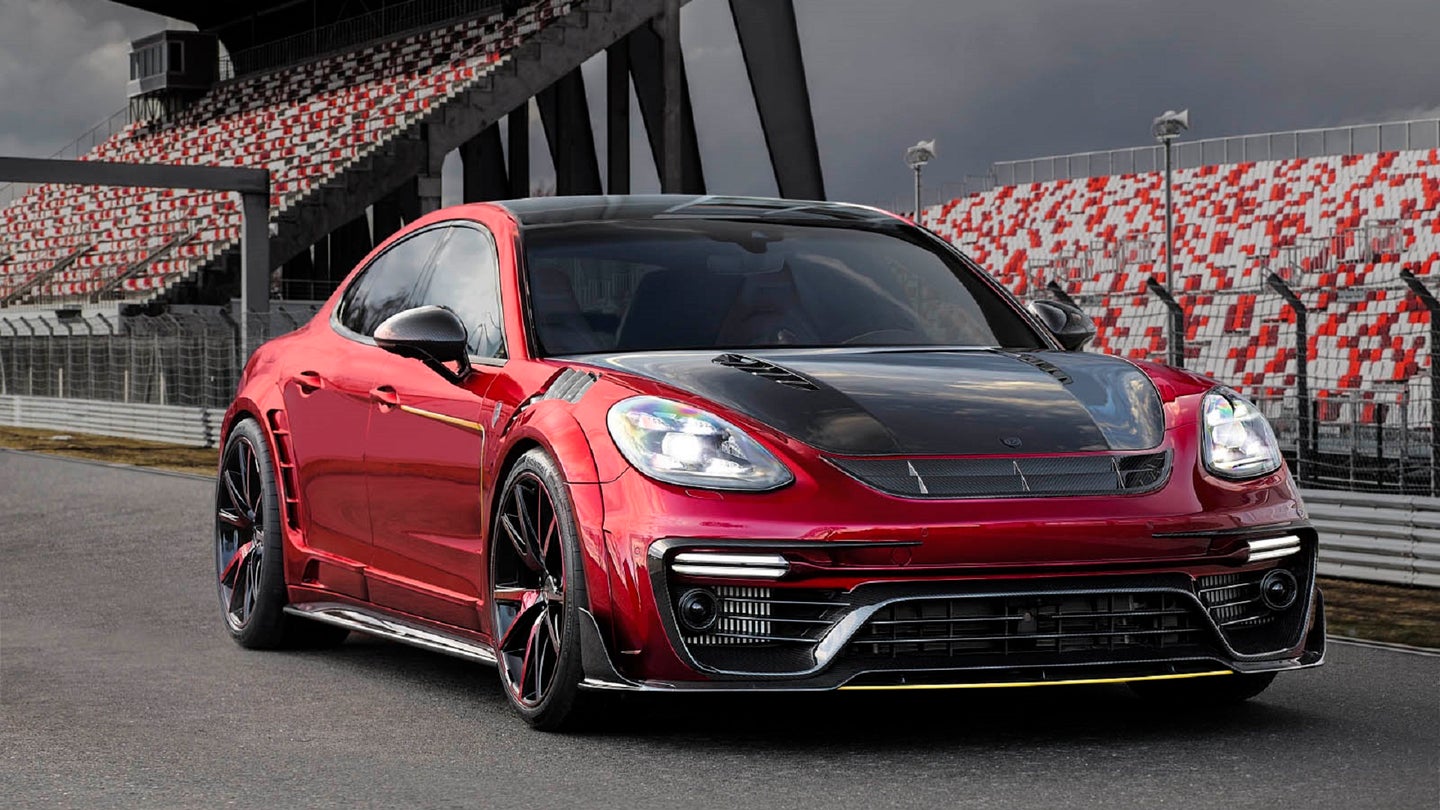Mansory Panamera Adds GT3 RS Touches To Disturbing Effect