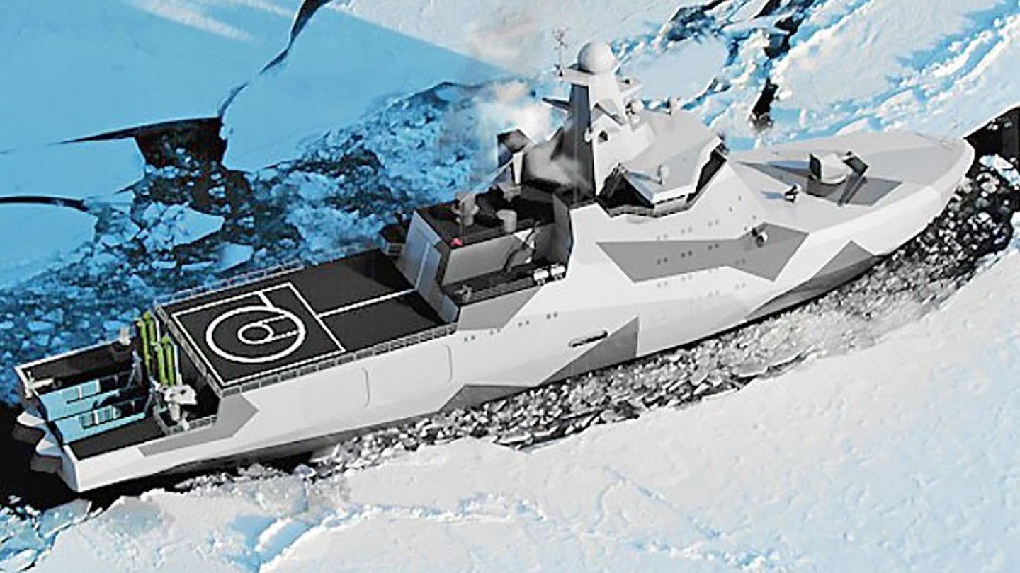 This Is Russia’s Warship Built Specifically For Arctic Fighting