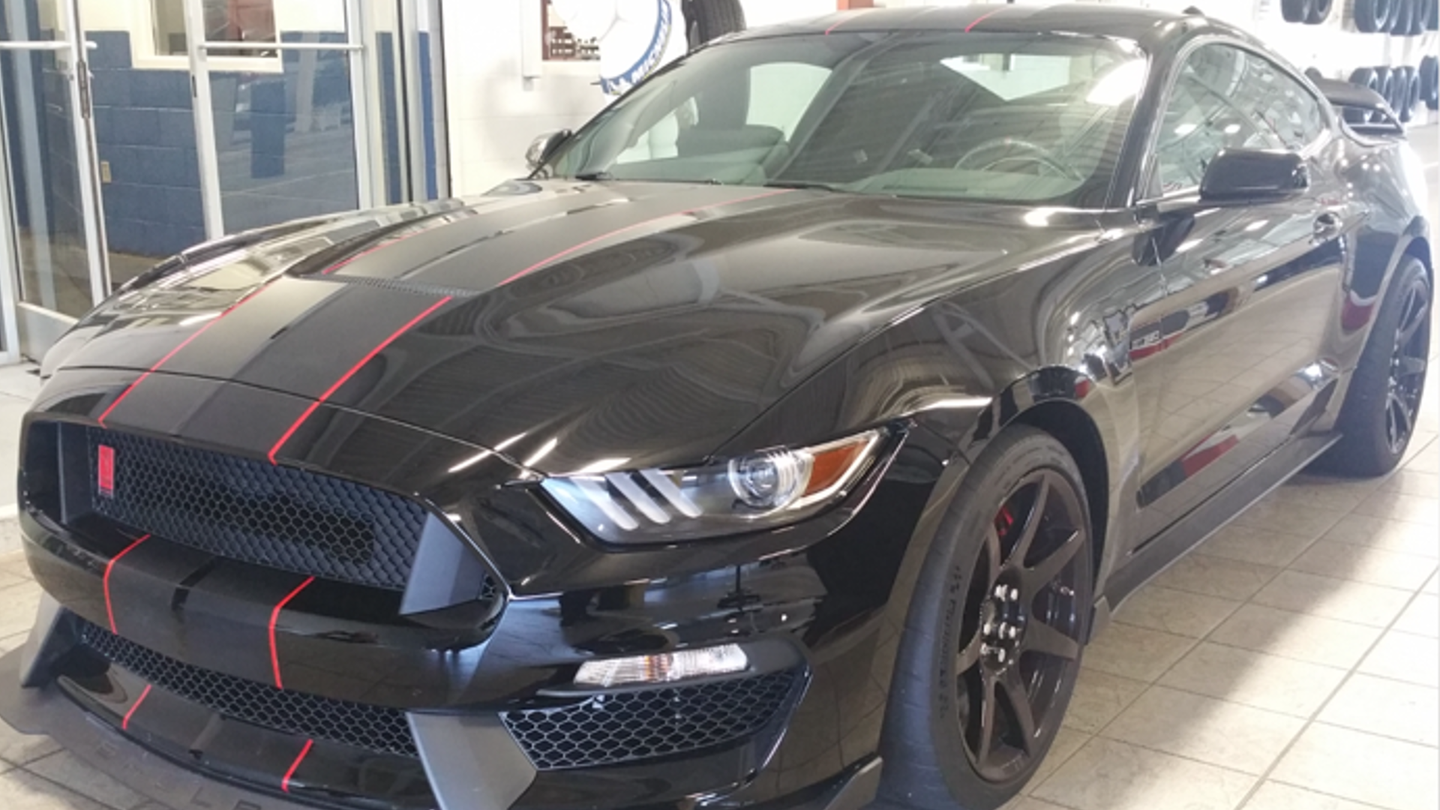 Video: Thieves Steal $100K Mustang From Showroom, Drive Through Door