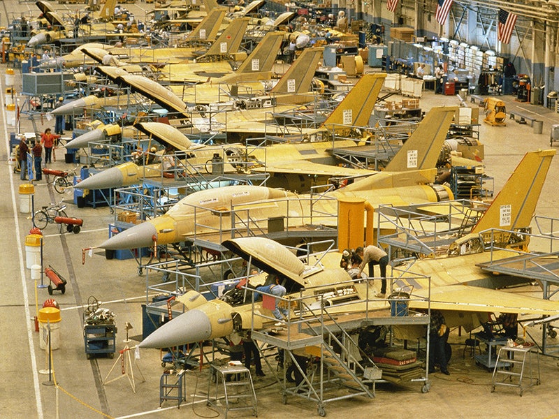 Lockheed to Move F-16 Production From Texas to South Carolina