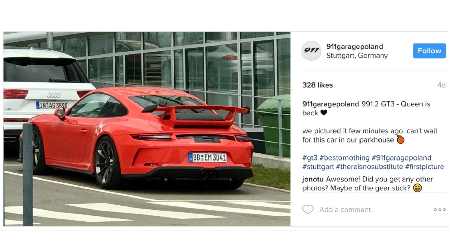 Next Generation Porsche 911 GT3 Seen In The Streets