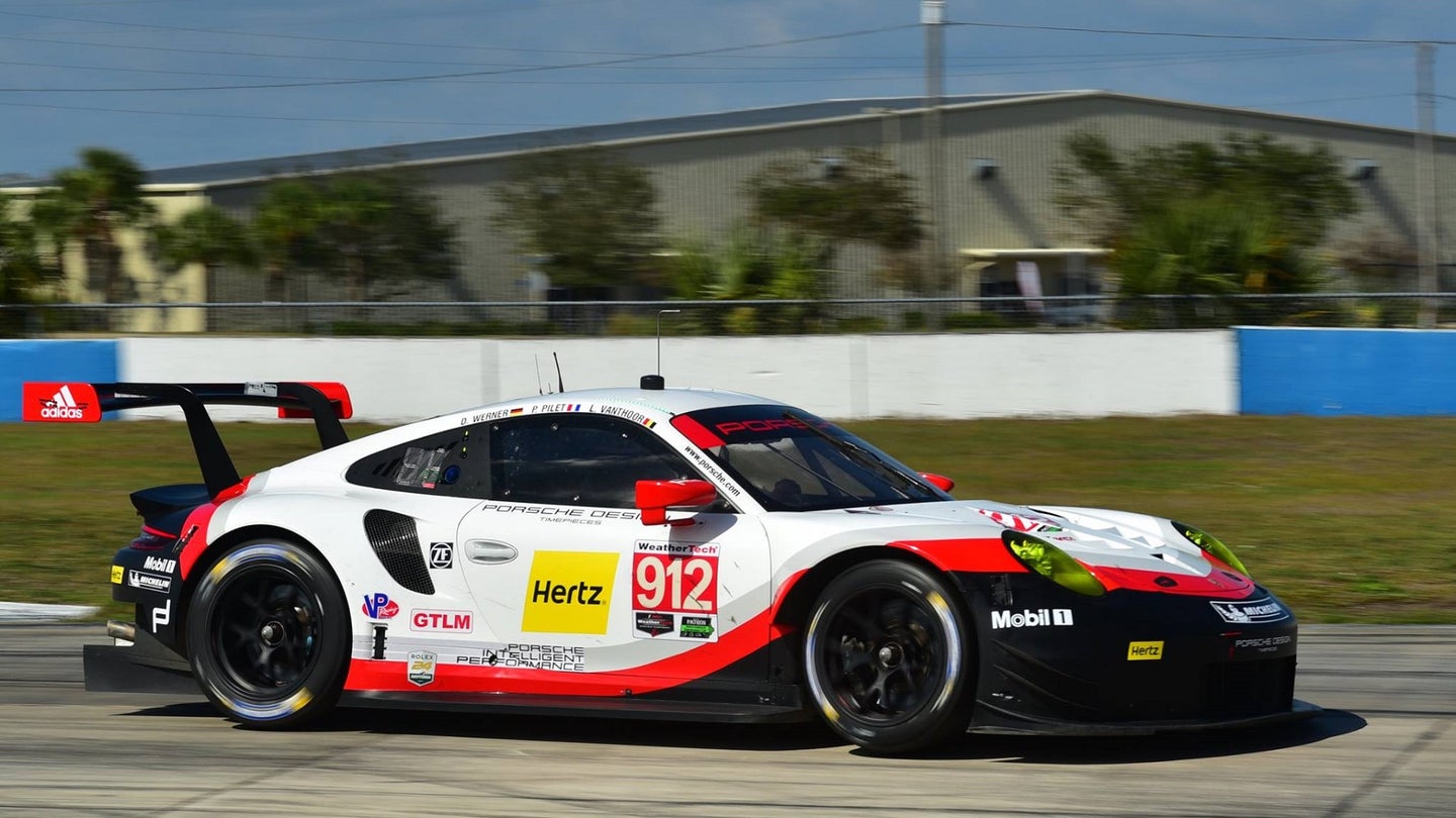 Porsche Team Prepares 911s To Race The 12 Hours of Sebring