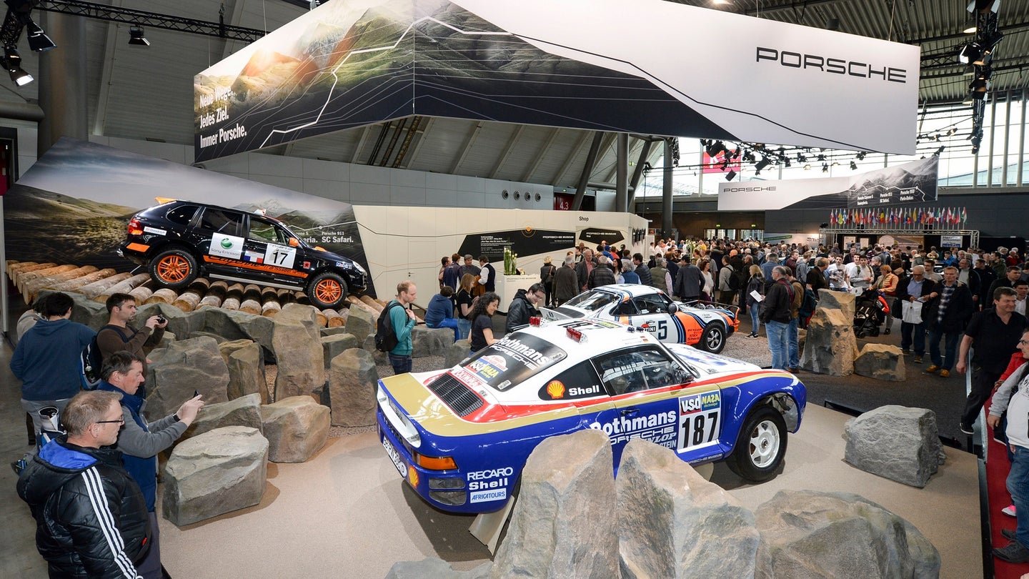 Porsche Revisits Off Road History for Display at Retro Classics