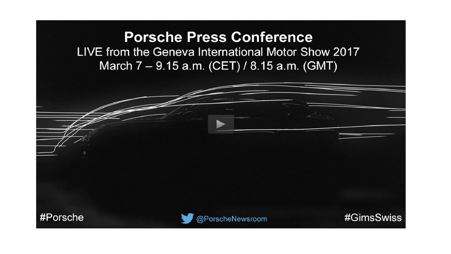 Watch Porsche&#8217;s Geneva Press Conference Live Stream Right Here Tonight