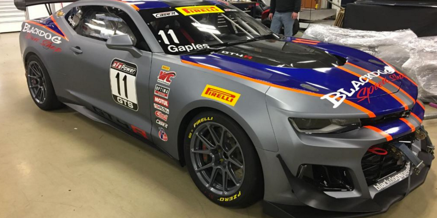 Here’s the New Chevy Camaro GT4.R Race Car in the Flesh