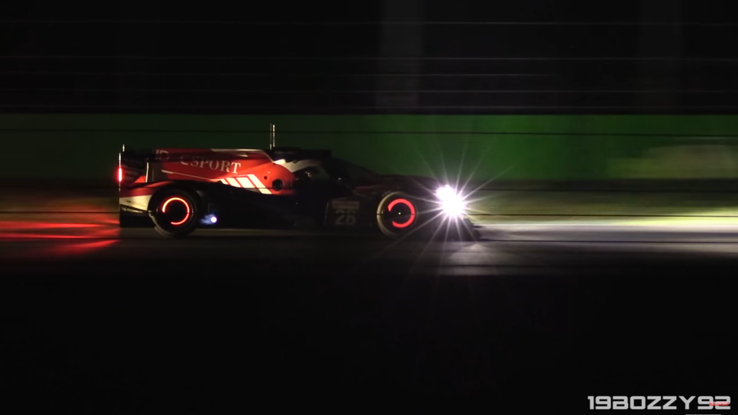 Le Mans Series Testing at Night is Beautiful