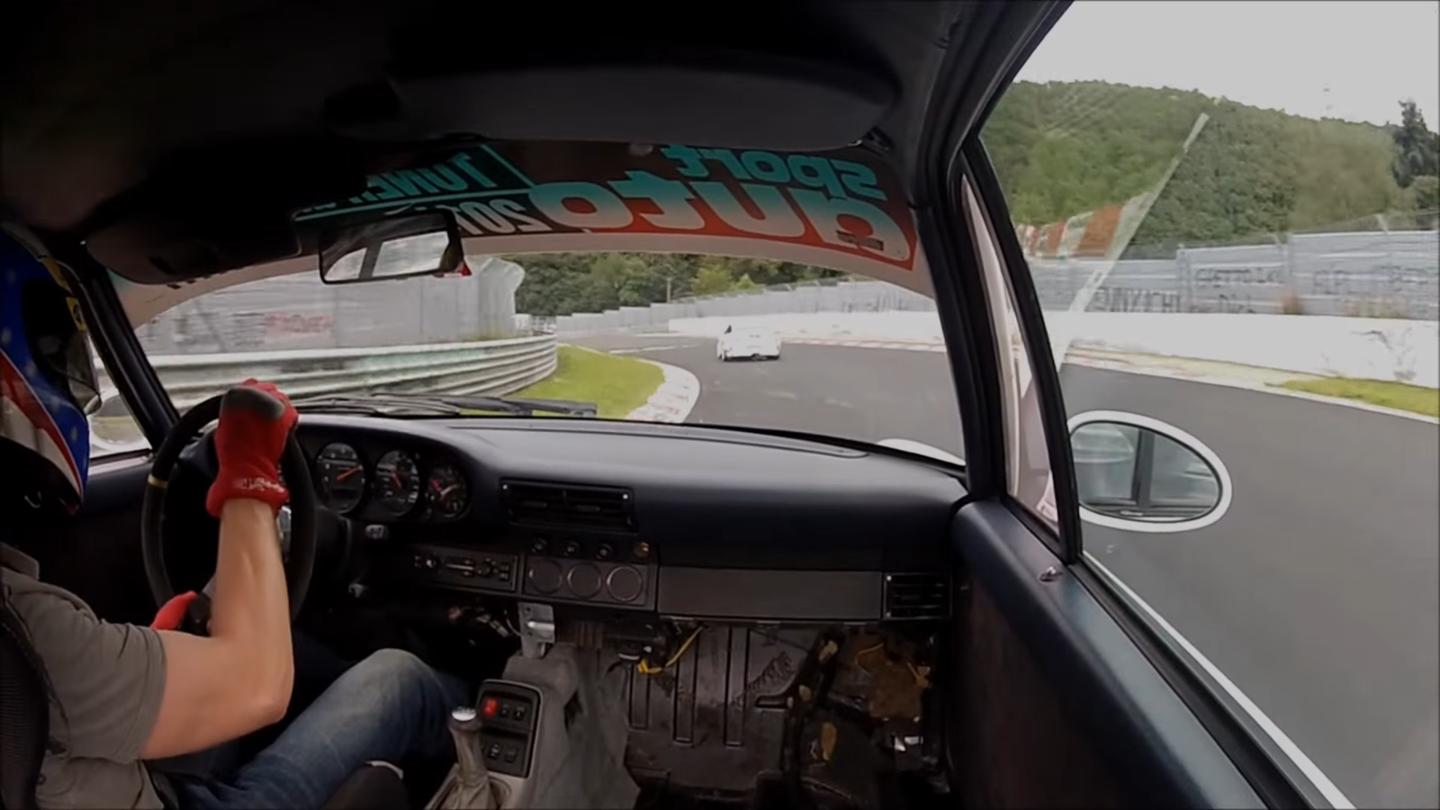 Watch This Aircooled Porsche 911 Hustle a 997 GT3 RS Around The Nürburgring