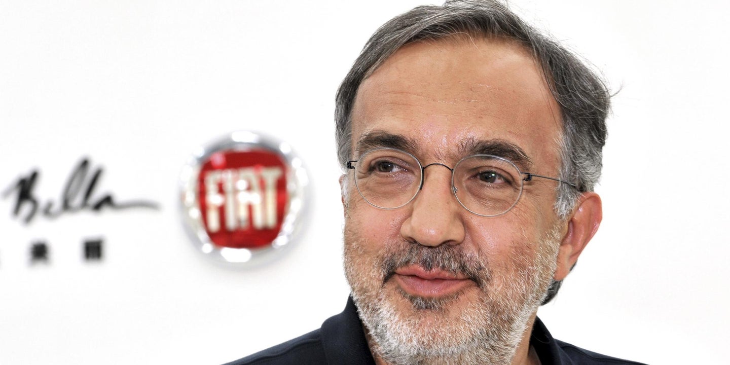 Fiat-Chrysler CEO Sergio Marchionne Says All Merger Talks Are Over