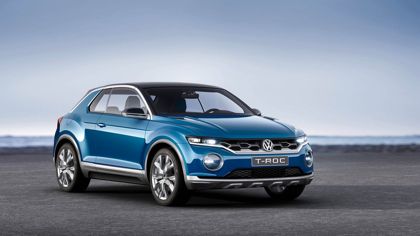 Volkswagen Planning to Bring T-Roc Compact Crossover to America