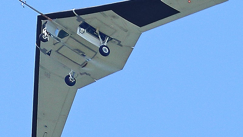 Exclusive: Uniquely Configured RQ-170 Stealth Spy Drone Appears At Vandenberg AFB