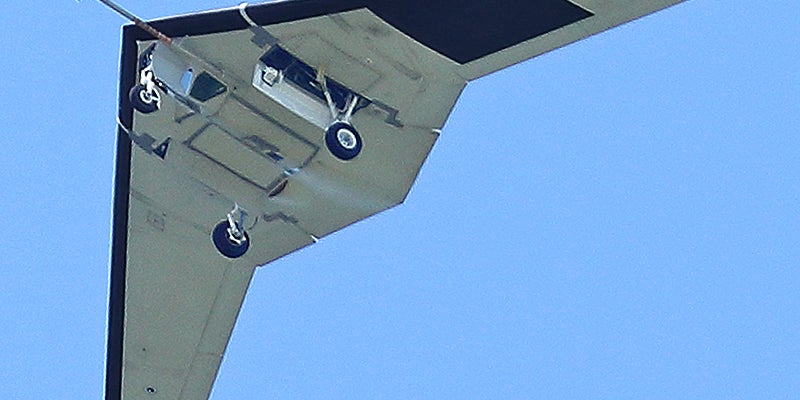 Exclusive: Uniquely Configured RQ-170 Stealth Spy Drone Appears At Vandenberg AFB
