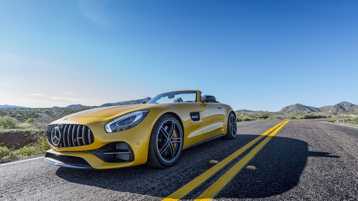 The 2018 Mercedes-AMG GT C Roadster Scorches Arizona