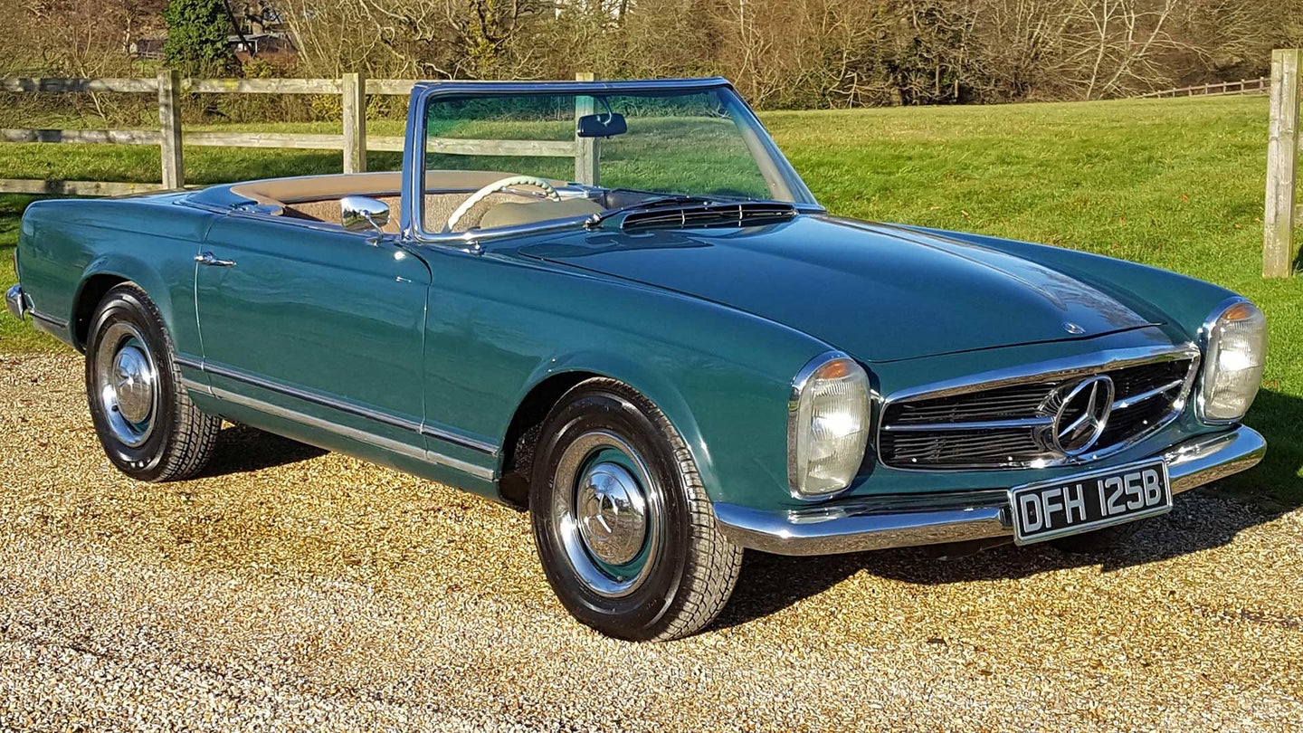 Barons Bring Gorgeous Mercedes-Benz 230 SL Pagoda and Jaguar E-Type to Auction