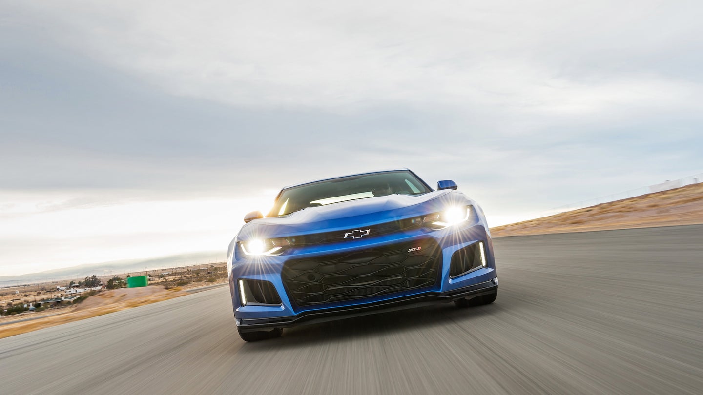 Watch the 650-HP Chevy Camaro ZL1 10-Speed Accelerate to 180 MPH