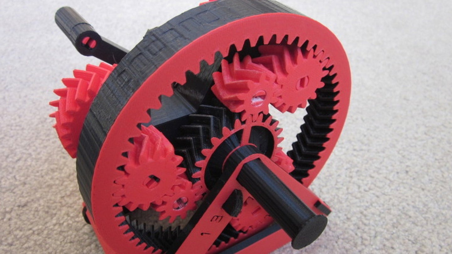 Check Out This Cool 3-D-Printed Automatic Transmission Model