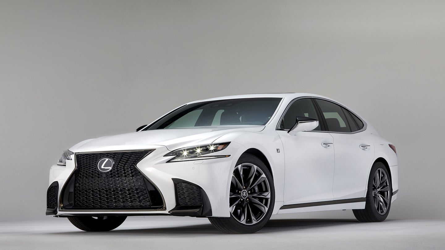This Is the 2018 Lexus LS 500 F Sport