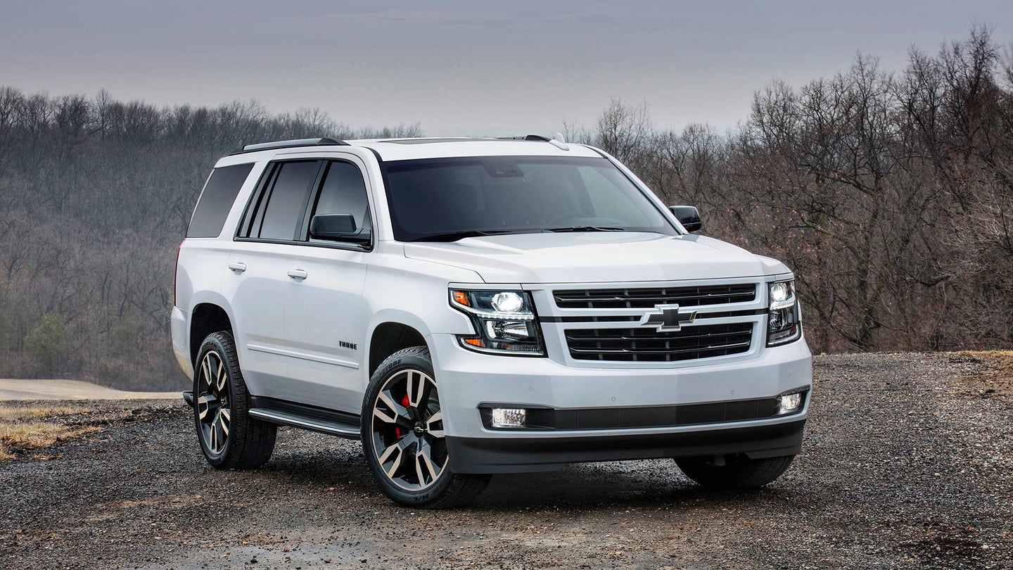 Chevrolet Bumps Up the Tahoe’s Horsepower With RST Special Edition