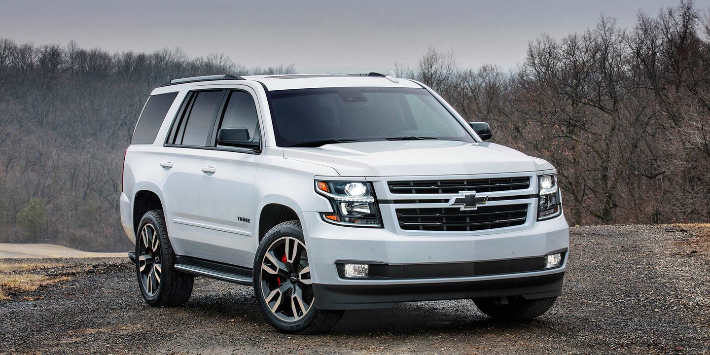 Chevrolet Bumps Up the Tahoe’s Horsepower With RST Special Edition