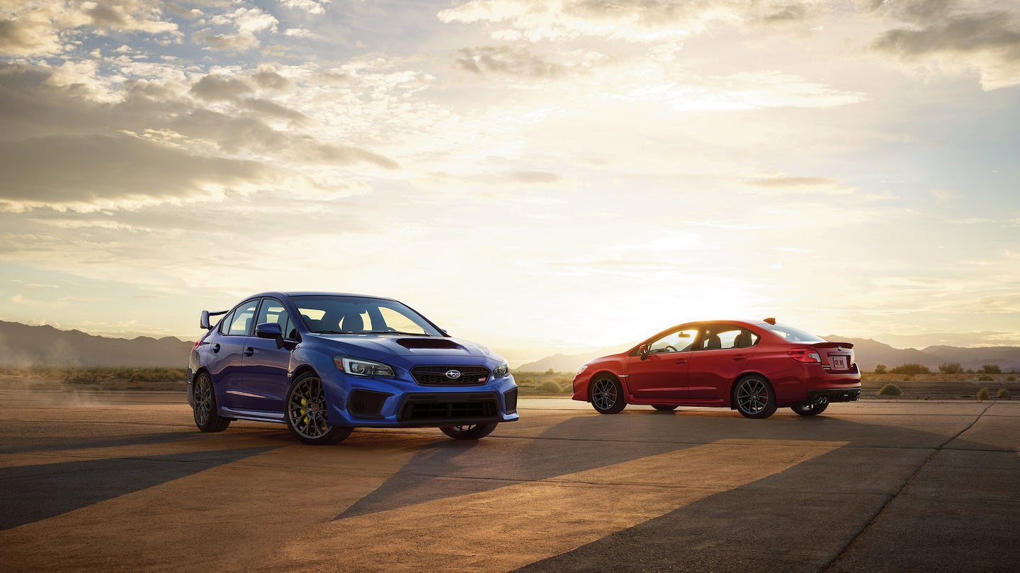 2018 Subaru WRX, STI Prices Start at $26,995