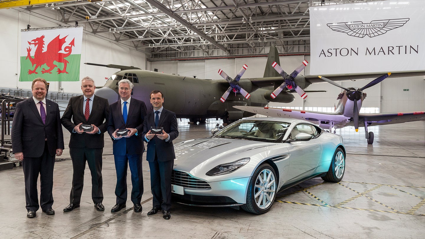 Aston Martin Kicks Off Work on SUV Plant in Wales