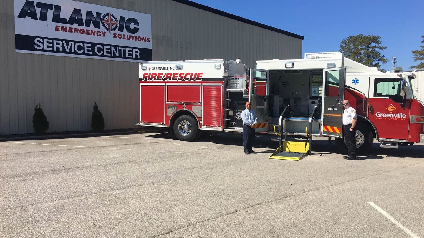 North Carolina Fire Department Gets Unique Fire Truck/Ambulance Hybrid