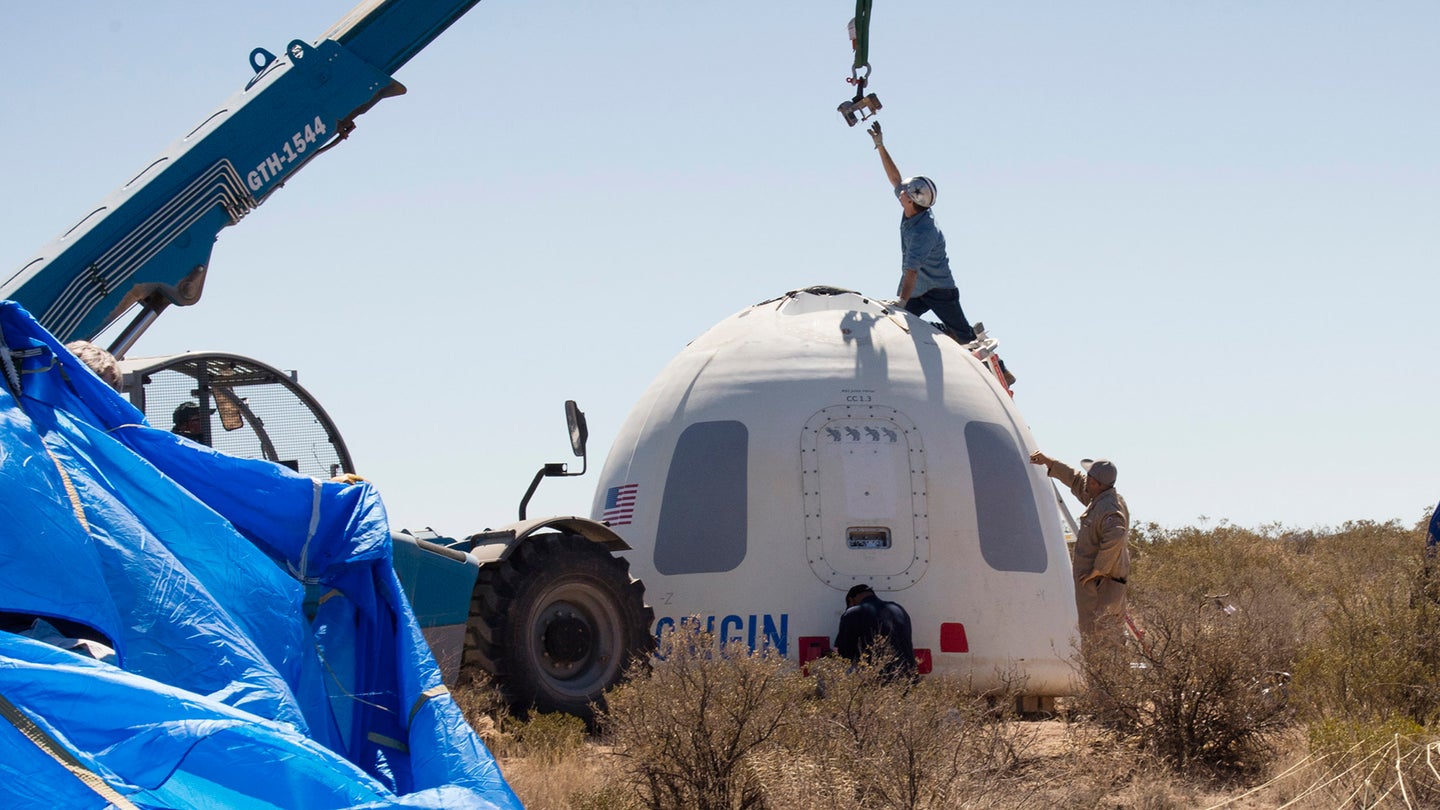 Jeff Bezos’s Blue Origin Rocket Will Have the Biggest Spaceship Windows Ever