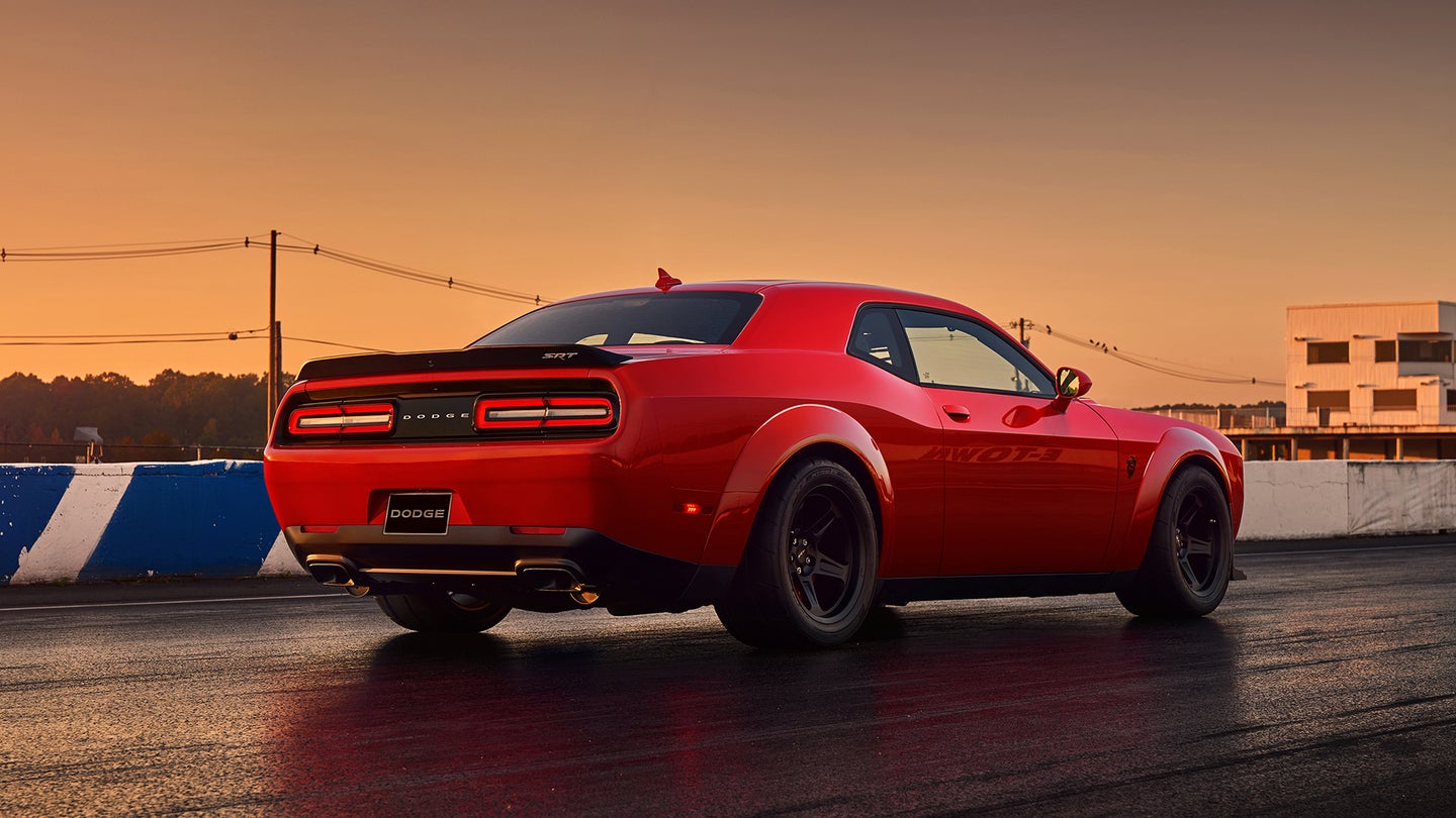 The Dodge Challenger Demon Actually Does 0-60 MPH in 2.1 Seconds