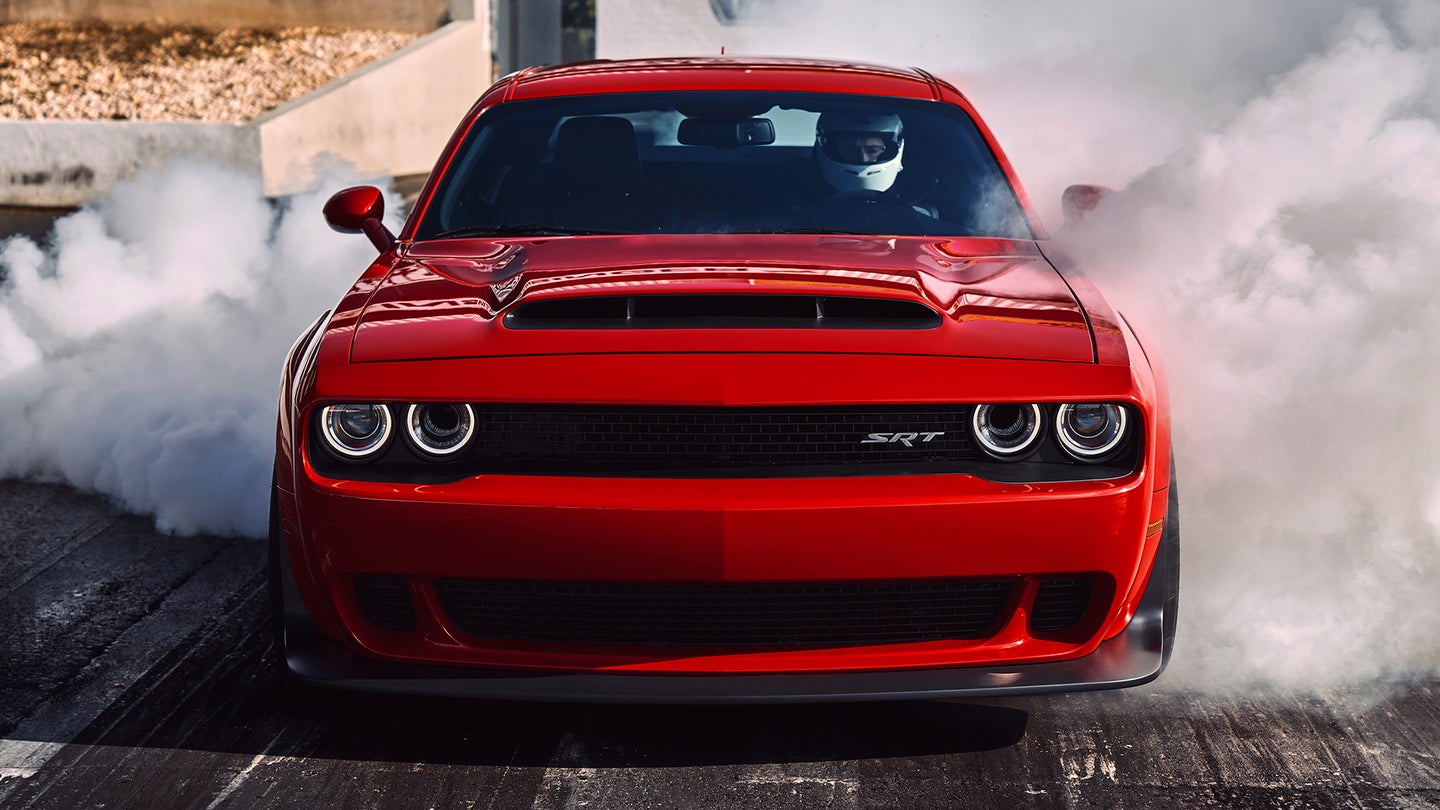 Dodge Is Making Customers Promise Not to Misuse the Challenger SRT Demon
